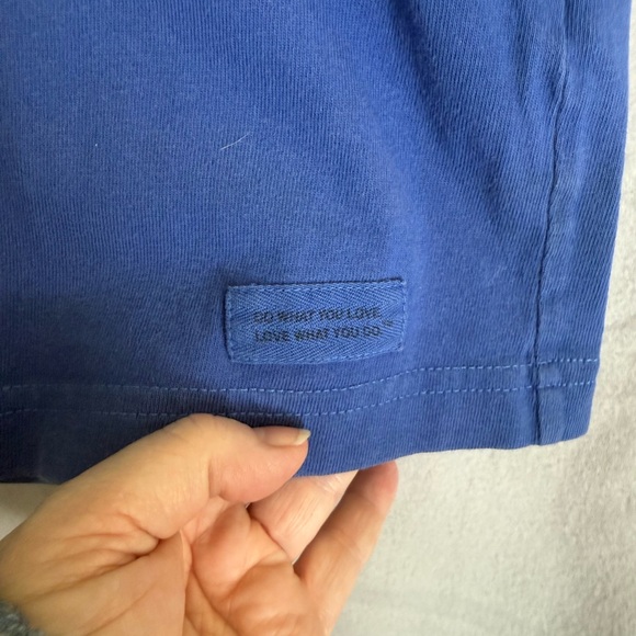 Life Is Good Men's Barbecue Tee Blue 100% Cotton - Picture 3 of 6